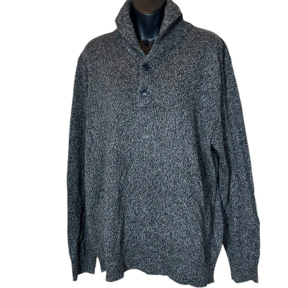 J. Crew shawl collar sweater in super soft lambswool blend mens xl new
